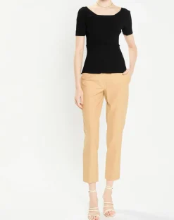 Femme Zapa Pantalons^Pantalon en Laine mélangée Paul noisette