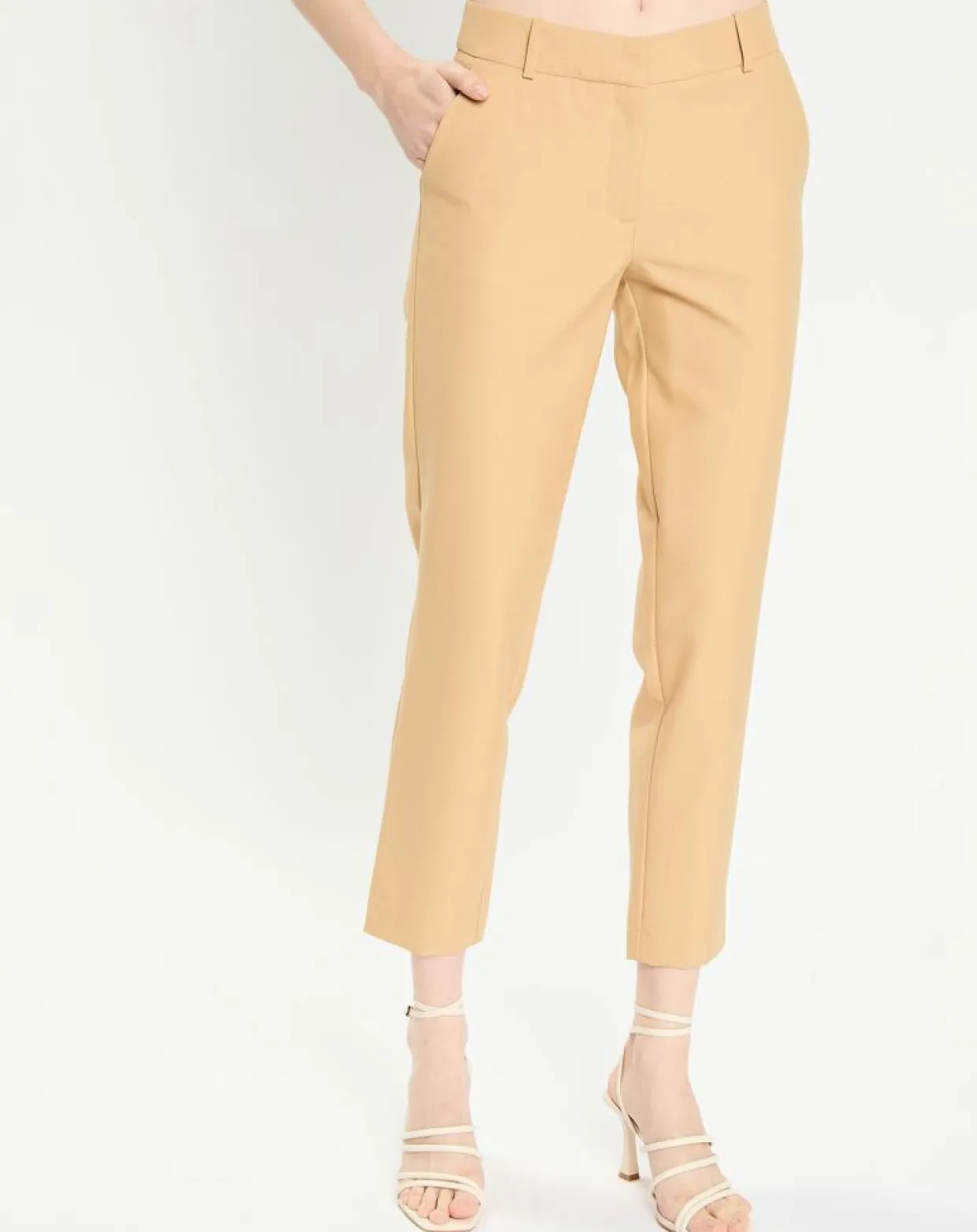Femme Zapa Pantalons^Pantalon en Laine mélangée Paul noisette