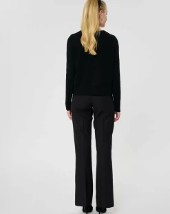 Femme Tara Jarmon Pantalons^Pantalon en Laine mélangée Premier noir
