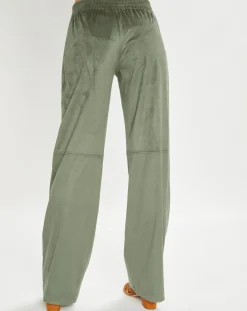 Femme Lauren Vidal Pantalons^Pantalon en Suédine Lou kaki