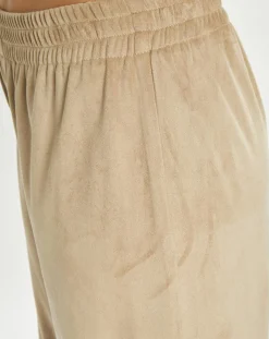 Pantalon en Suédine Lou sable-Lauren Vidal Sale