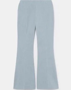 Femme Tara Jarmon Pantalons^Pantalon en tissu flammé bleu