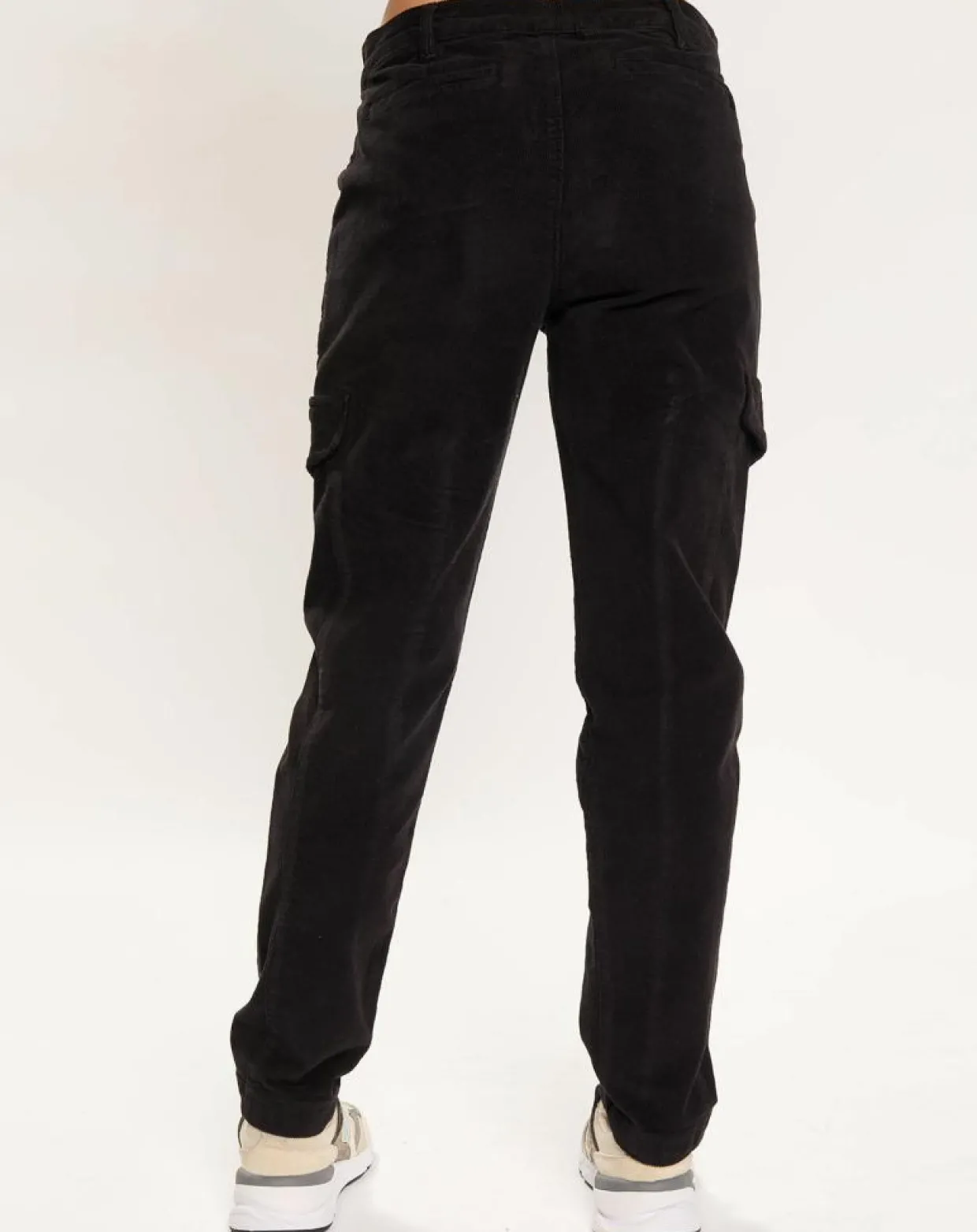 Femme Lauren Vidal Pantalons^Pantalon en Velours Cargo noir