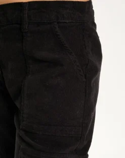 Femme Lauren Vidal Pantalons^Pantalon en Velours Cargo noir