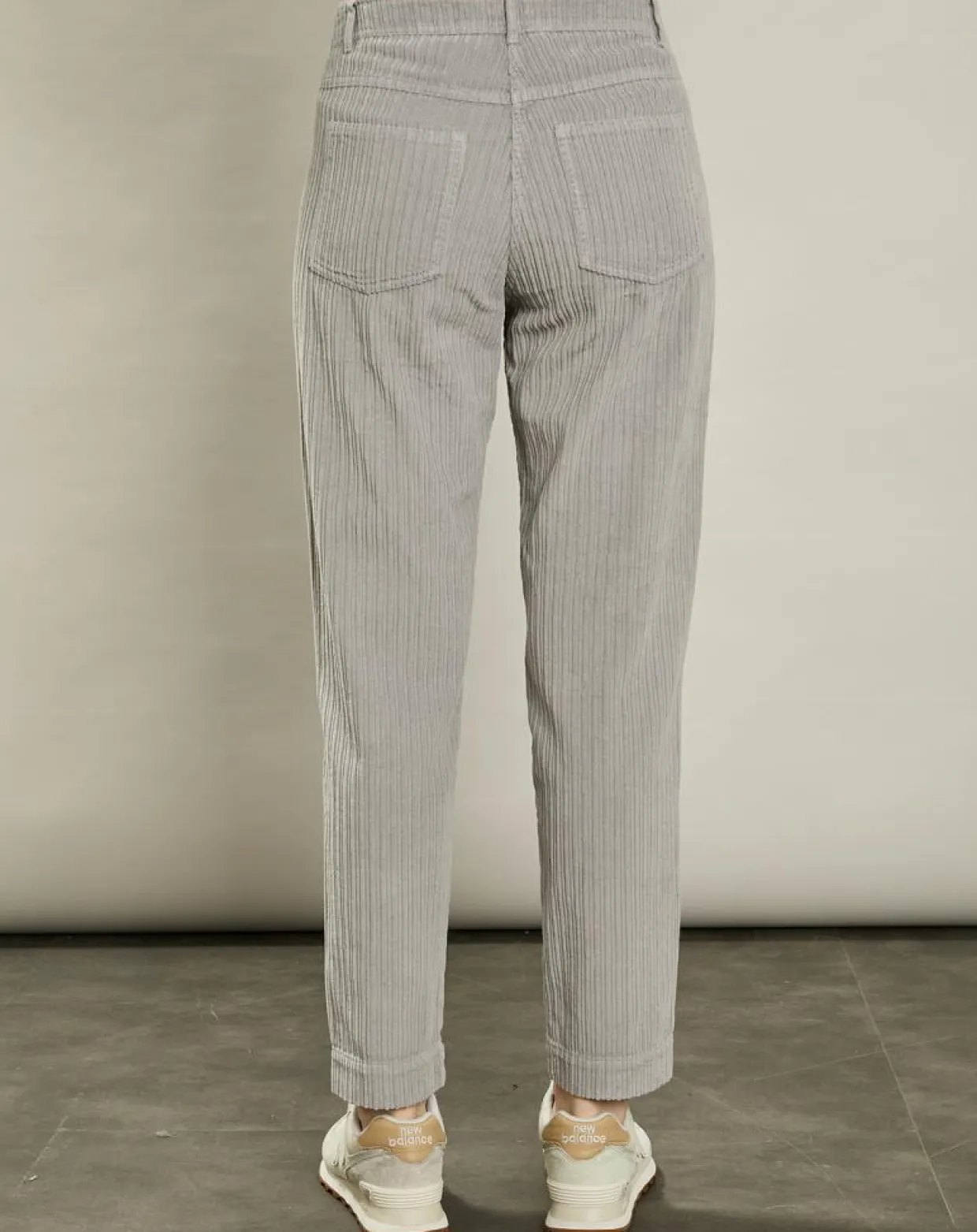 Femme Hartford Pantalons^Pantalon en Velours côtelé Pépite fumée