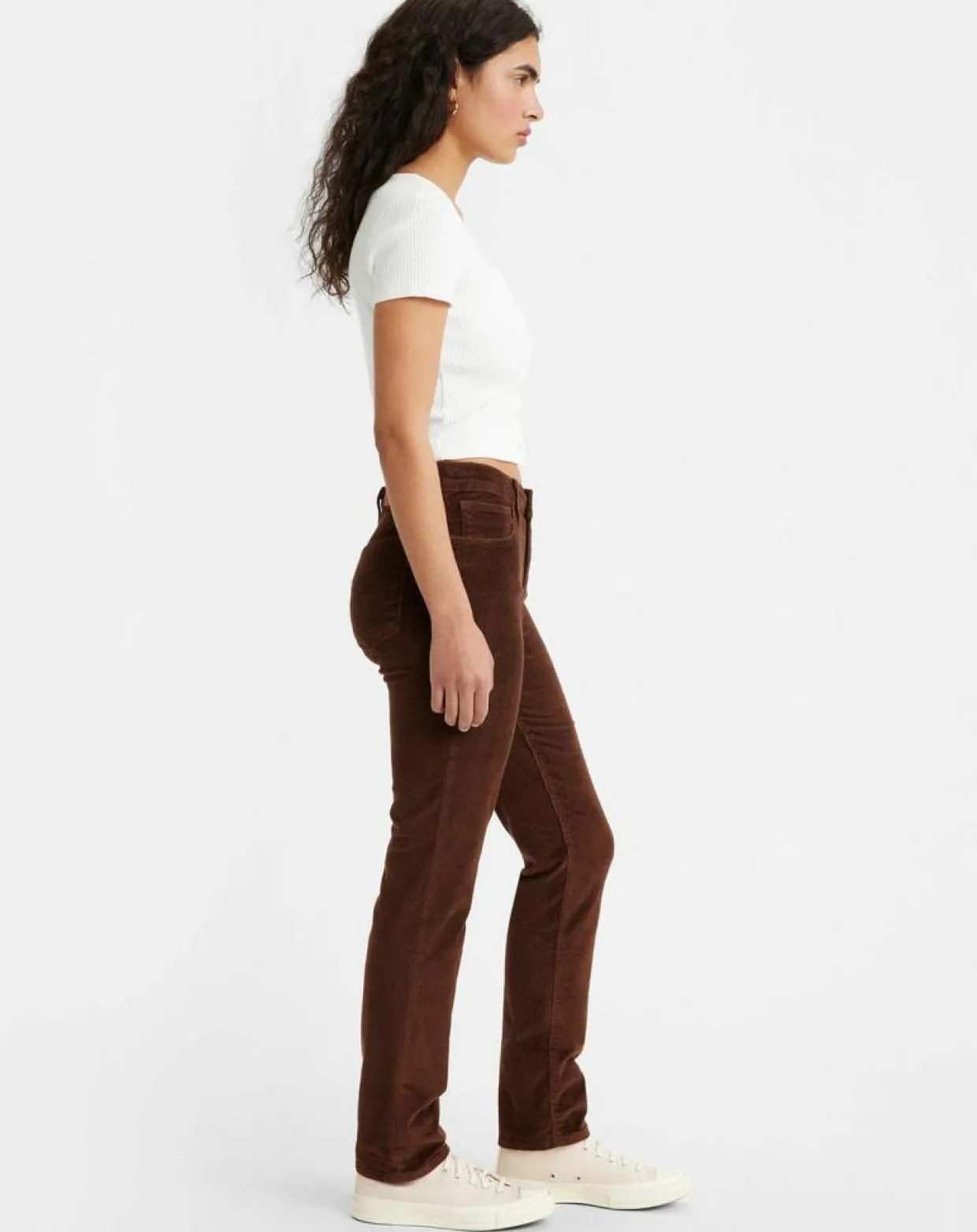 Femme Levi's® Pantalons^Pantalon en Velours côtelé 724 High Rise marron