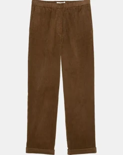 Femme Marc O'Polo Pantalons^Pantalon en Velours côtelé à revers marron