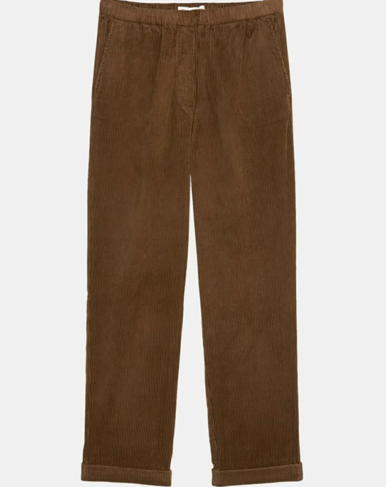 Femme Marc O'Polo Pantalons^Pantalon en Velours côtelé à revers marron