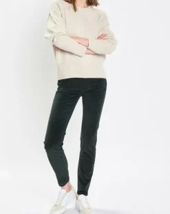 Pantalon en Velours côtelé Lulea vert foncé-Marc O'Polo Sale