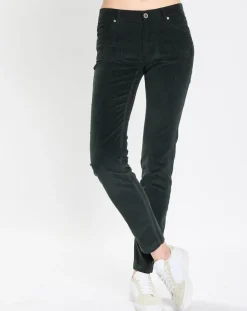 Pantalon en Velours côtelé Lulea vert foncé-Marc O'Polo Sale