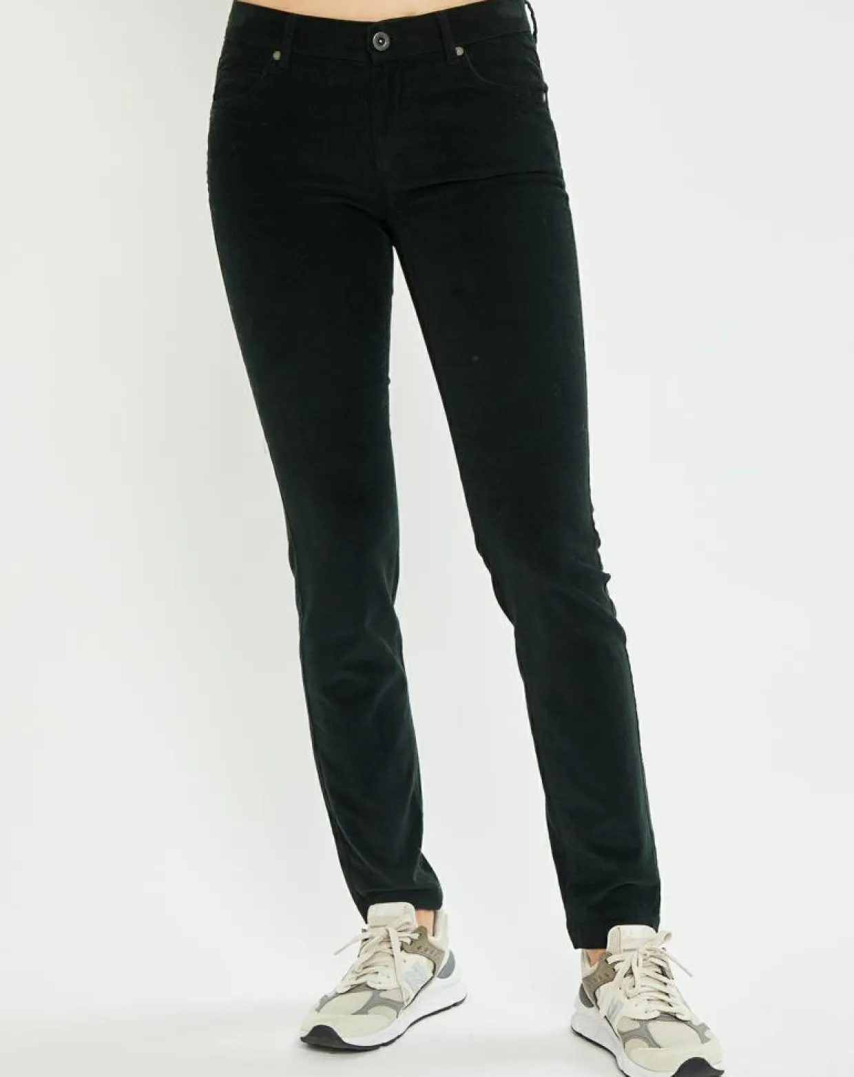Pantalon en Velours côtelé Lulea vert foncé-Marc O'Polo Sale