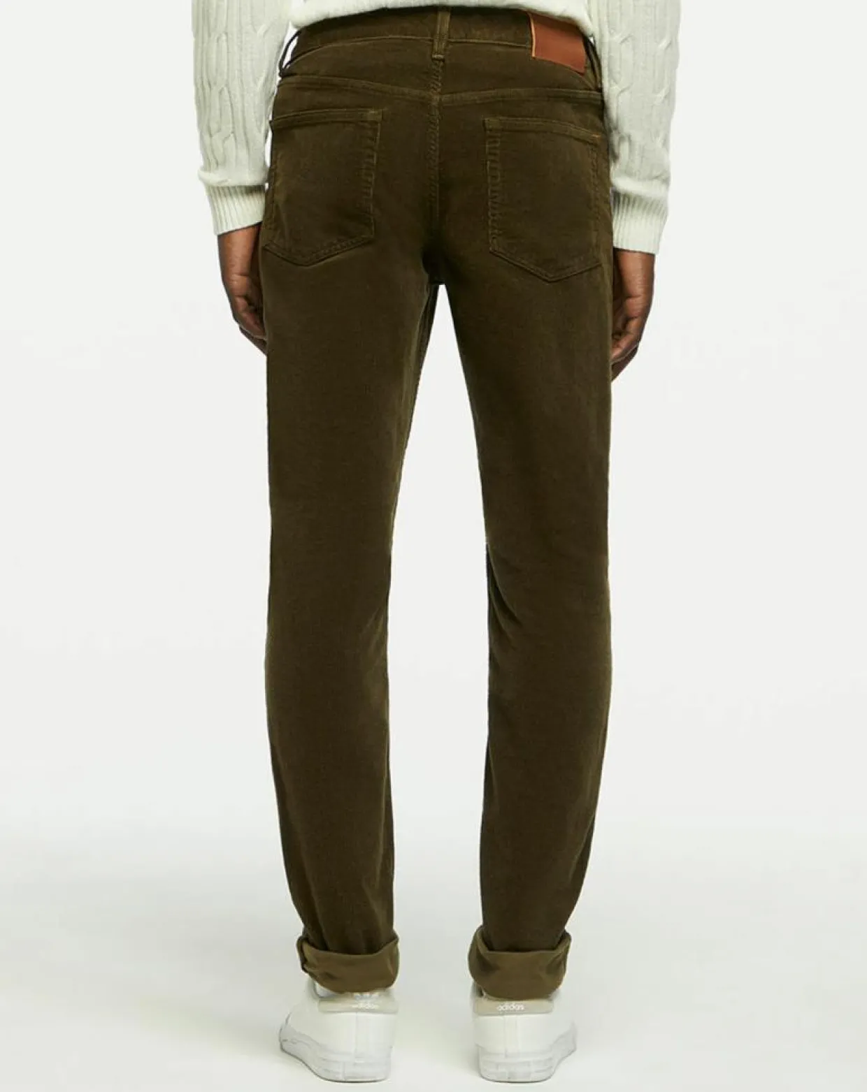 Pantalon en Velours côtelé kaki-Gant Sale