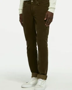 Pantalon en Velours côtelé kaki-Gant Sale