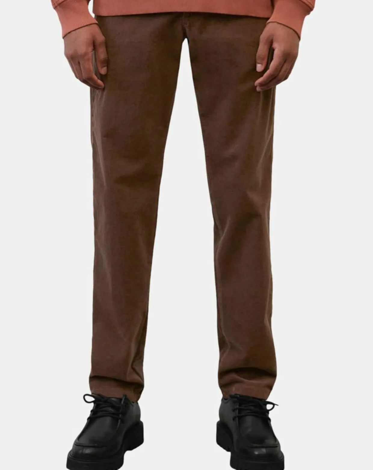 Homme Marc O'Polo Pantalons^Pantalon en Velours côtelé Osby stretch marron
