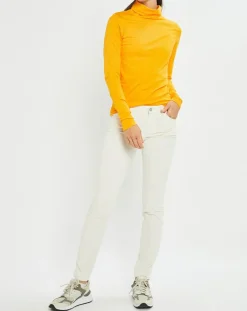 Femme Marc O'Polo Pantalons^Pantalon en Velours côtelé Lulea écru