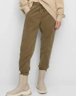 Femme Marc O'Polo Pantalons^Pantalon en Velours de coton Milleraies kaki