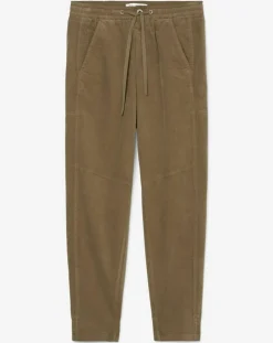 Femme Marc O'Polo Pantalons^Pantalon en Velours de coton Milleraies kaki