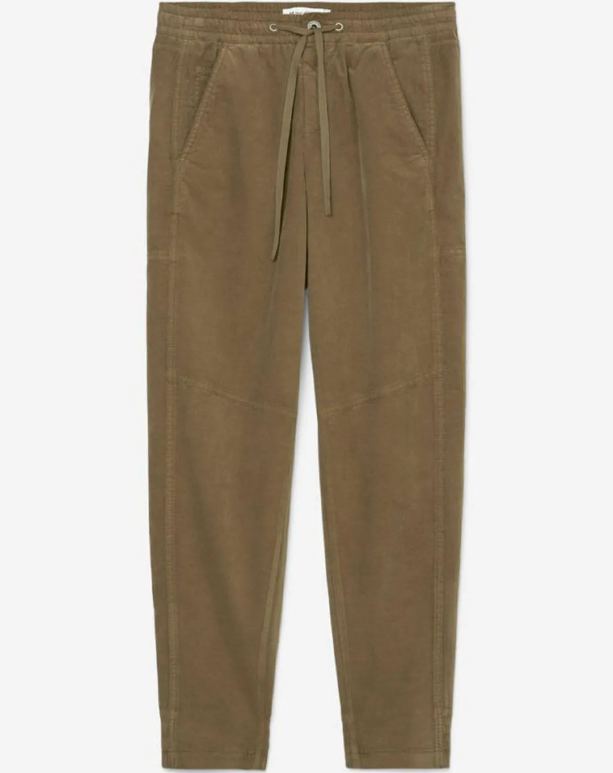 Femme Marc O'Polo Pantalons^Pantalon en Velours de coton Milleraies kaki