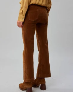 Pantalon en Velours Elsa cigare-Lauren Vidal Sale