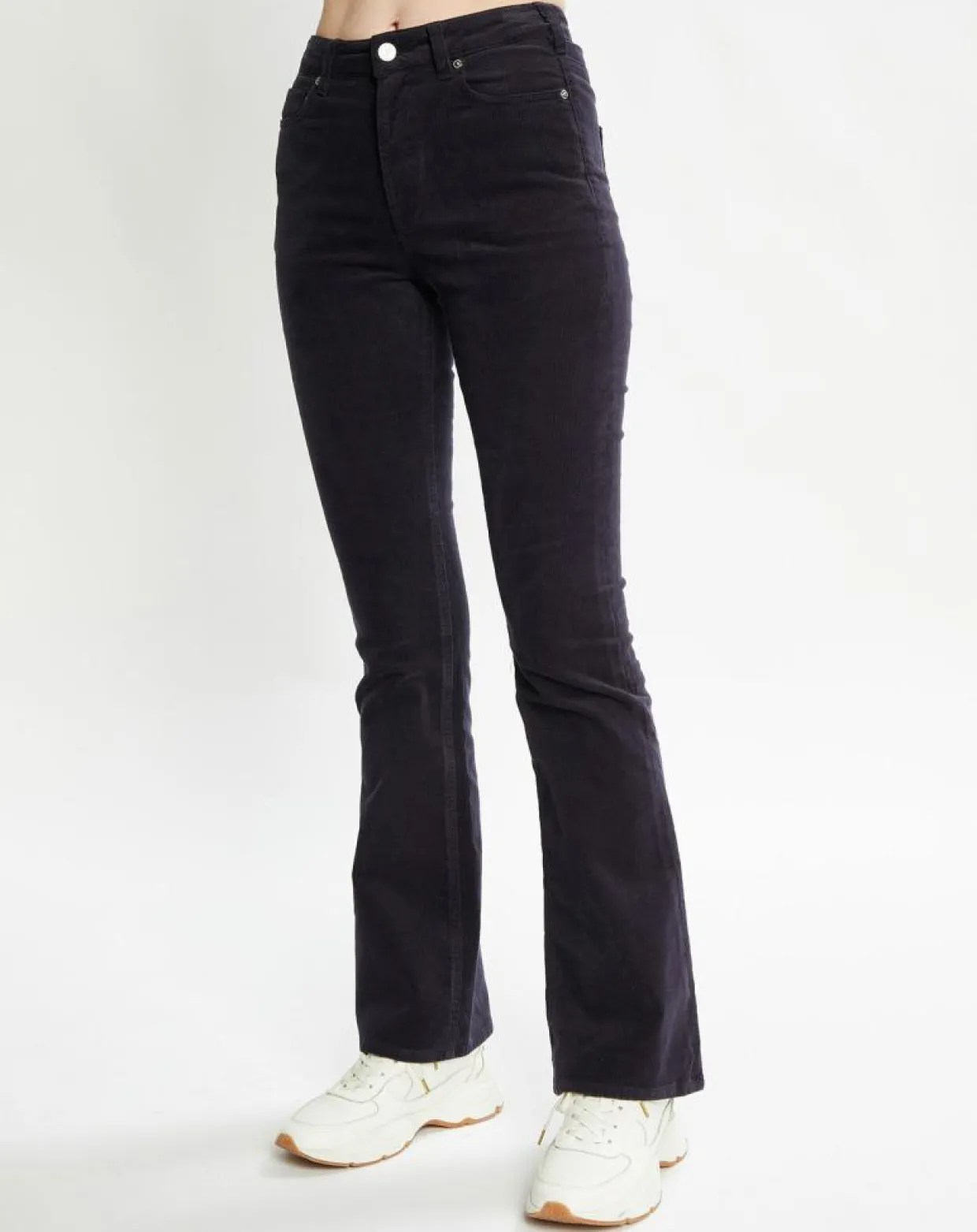 Pantalon en Velours Milleraies bleu foncé-Scotch & Soda Online