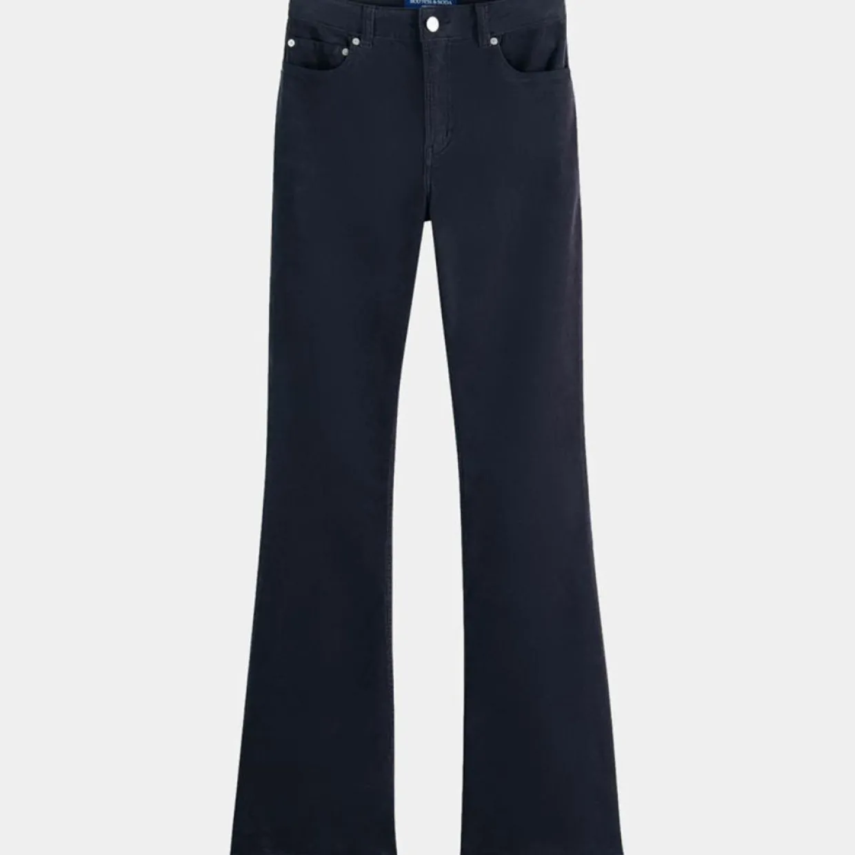 Pantalon en Velours Milleraies bleu foncé-Scotch & Soda Online