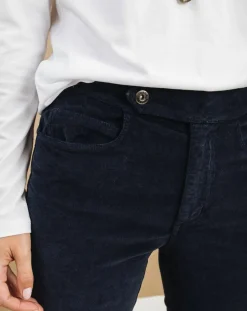 Femme Lauren Vidal Pantalons^Pantalon en Velours Pants nuit