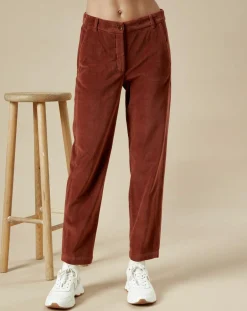 Femme Hartford Pantalons^Pantalon en Velours Perfect cacao