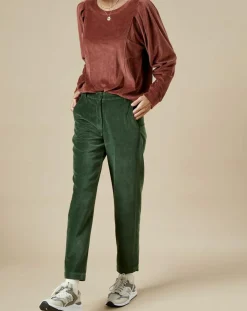 Pantalon en Velours Perfect leaf-Hartford Hot