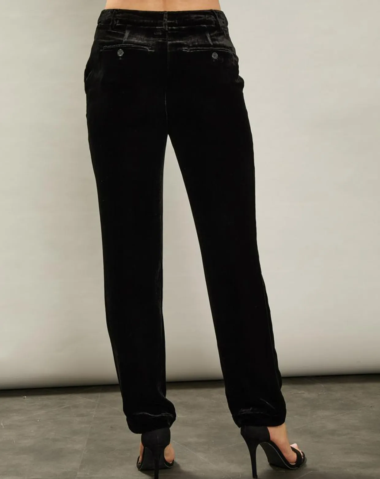 Femme Hartford Pantalons^Pantalon en Velours Pietra noir