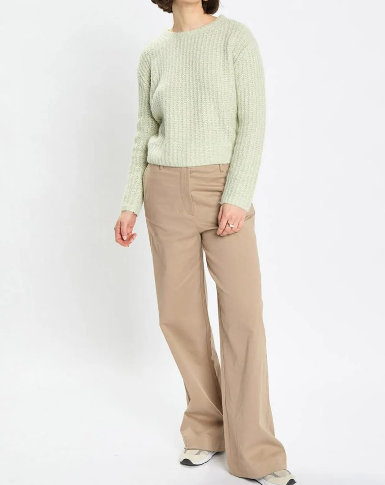 Pantalon flare beige-Marc O'Polo Online