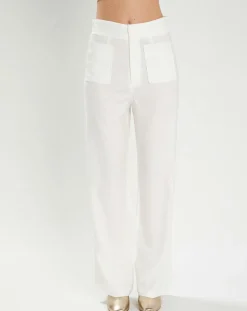Femme The Korner Pantalons^Pantalon Félicie blanc