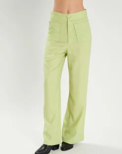 Pantalon Félicie vert-The Korner New