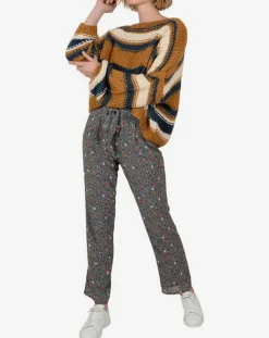 Femme Molly Bracken Pantalons^Pantalon Flora multicolore