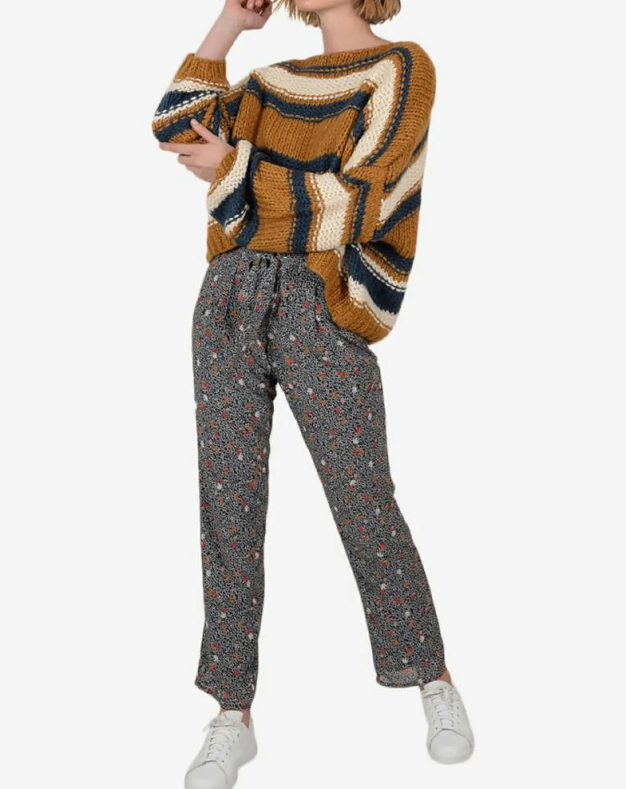 Femme Molly Bracken Pantalons^Pantalon Flora multicolore