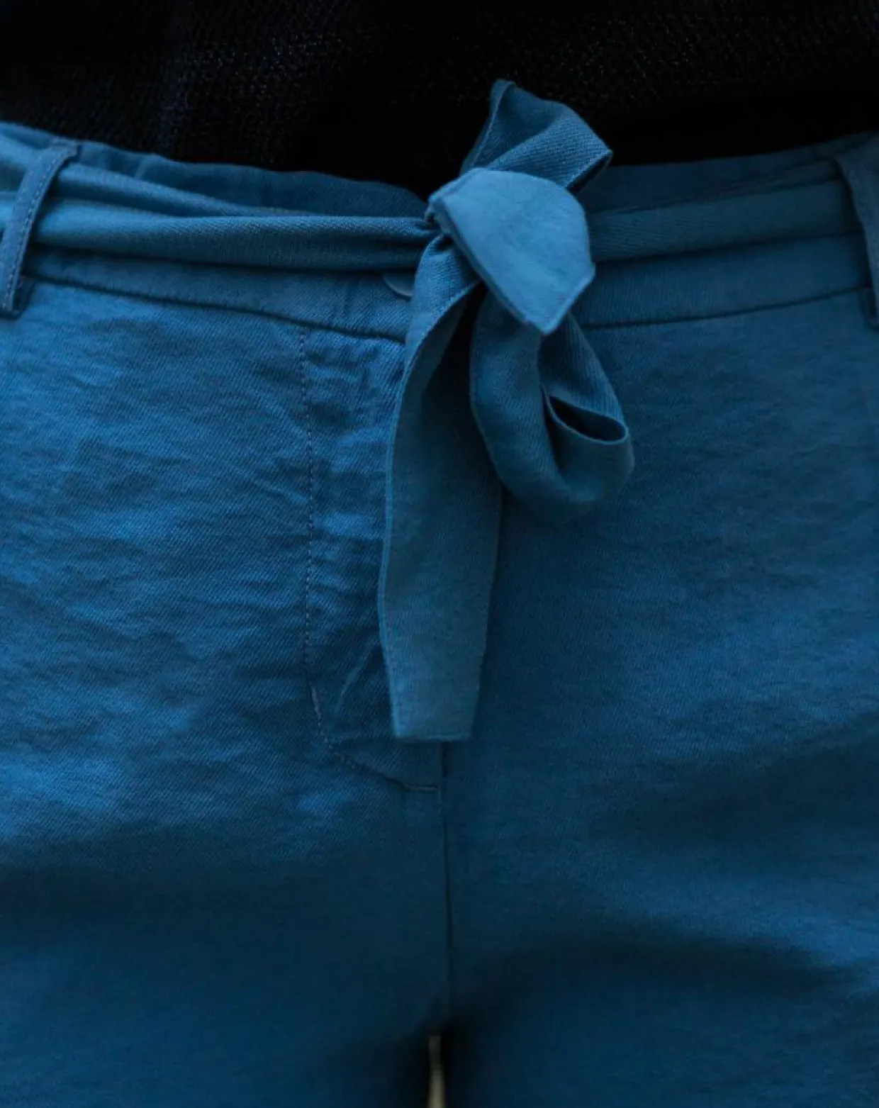 Pantalon fluide Cado bleu-Cuisse de Grenouille Discount