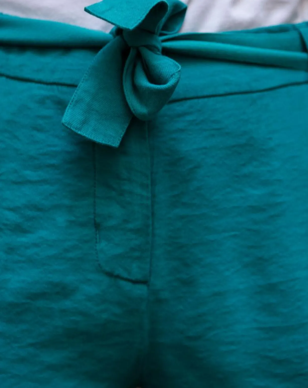 Femme Cuisse de Grenouille Pantalons^Pantalon fluide Cado turquoise
