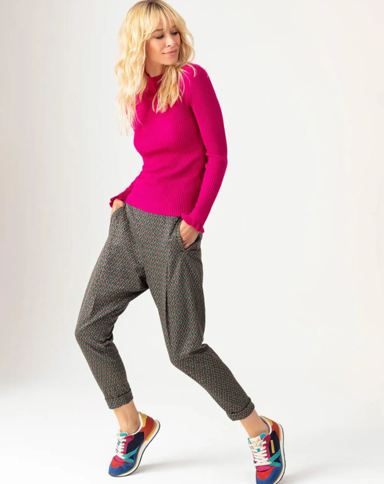 Pantalon Gabriel arlequin-Indies Best