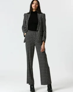 Pantalon Gabrielle noir-The Korner Online