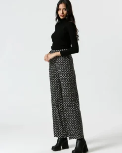 Pantalon Gabrielle noir-The Korner Online
