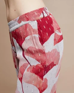 Pantalon Georgia Pistil rouge-Mare di Latte Clearance