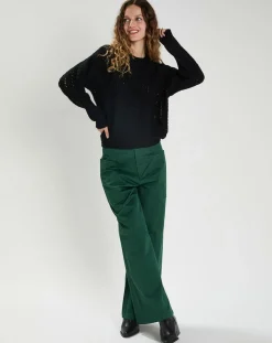 Femme The Korner Pantalons^Pantalon Héloise vert foncé