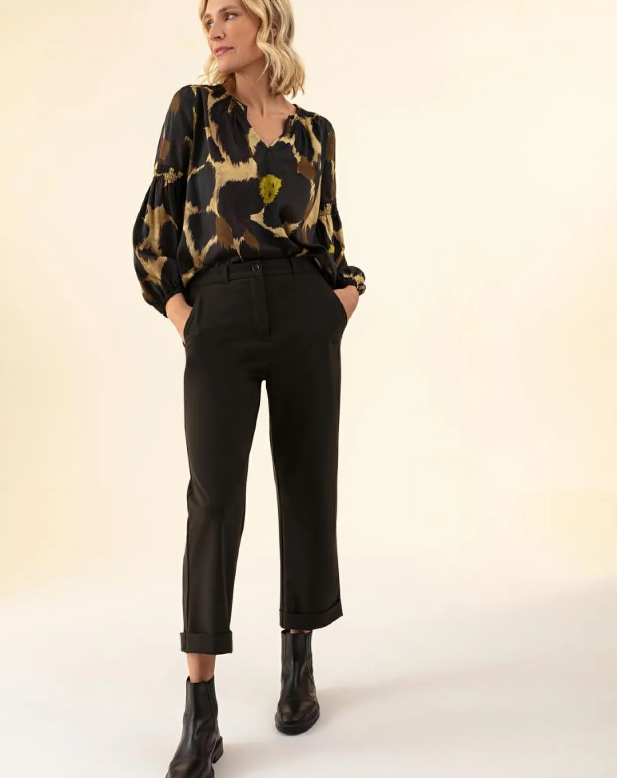 Femme Indies Pantalons^Pantalon Irena kaki