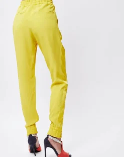 Pantalon Johanna jaune-John Galliano
