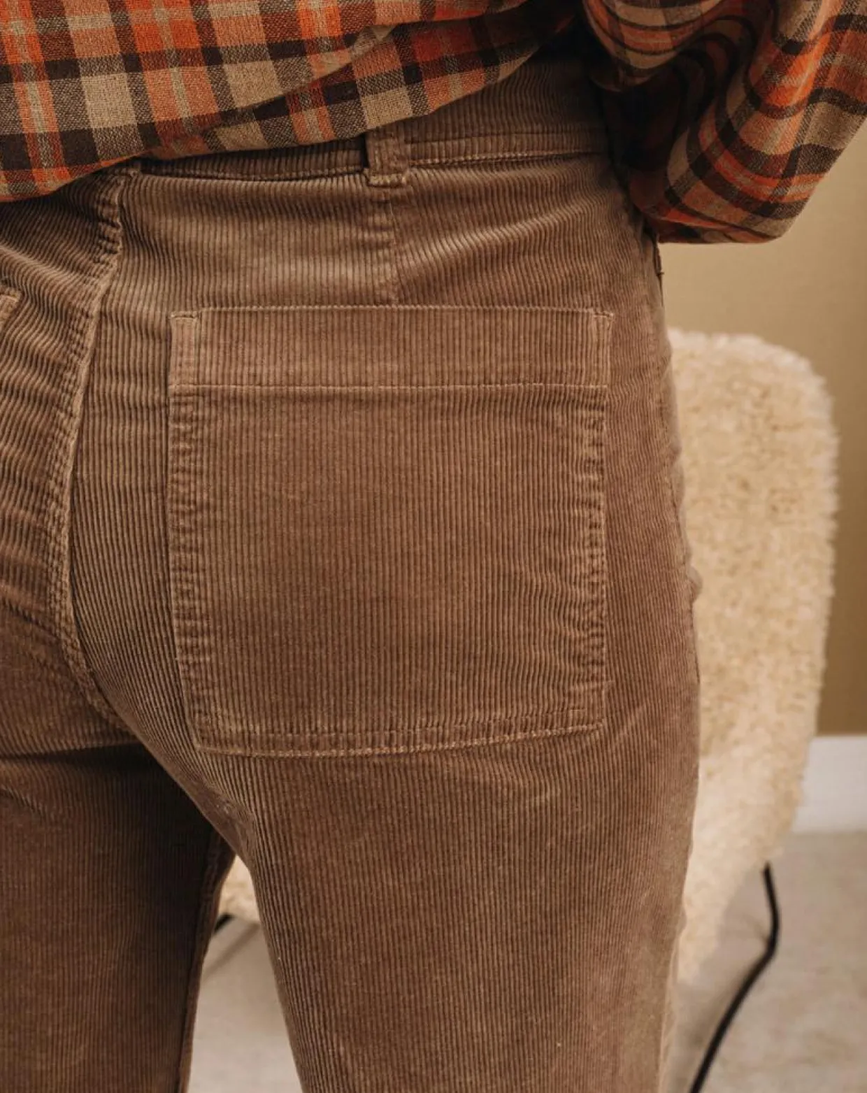Femme Lauren Vidal Pantalons^Pantalon jupe-culotte Cloé seigle