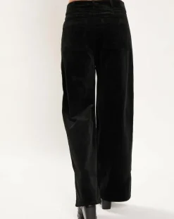 Pantalon jupe-culotte Cloé noir-Lauren Vidal New