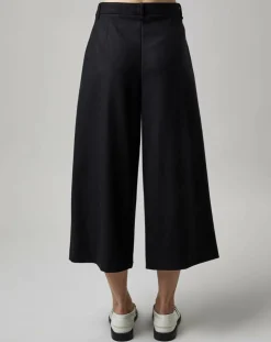 Femme Marc O'Polo Pantalons^Pantalon jupe-culotte en Laine mélangée noir