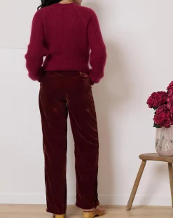 Pantalon Klaya terre cuite-Garance Paris New