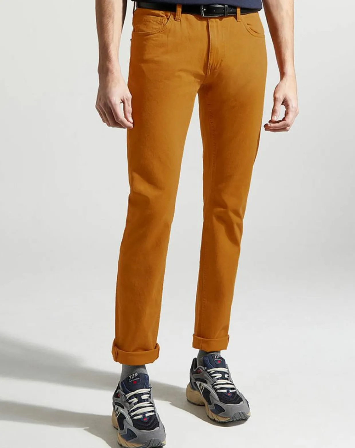 Pantalon Kuflex 5 p flex camel-Galeries Lafayette Best