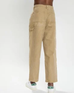 Pantalon large Carpenter Canvas beige-Element Clearance