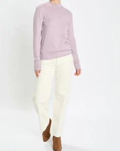 Femme Marc O'Polo Pantalons^Pantalon large corduroy écru